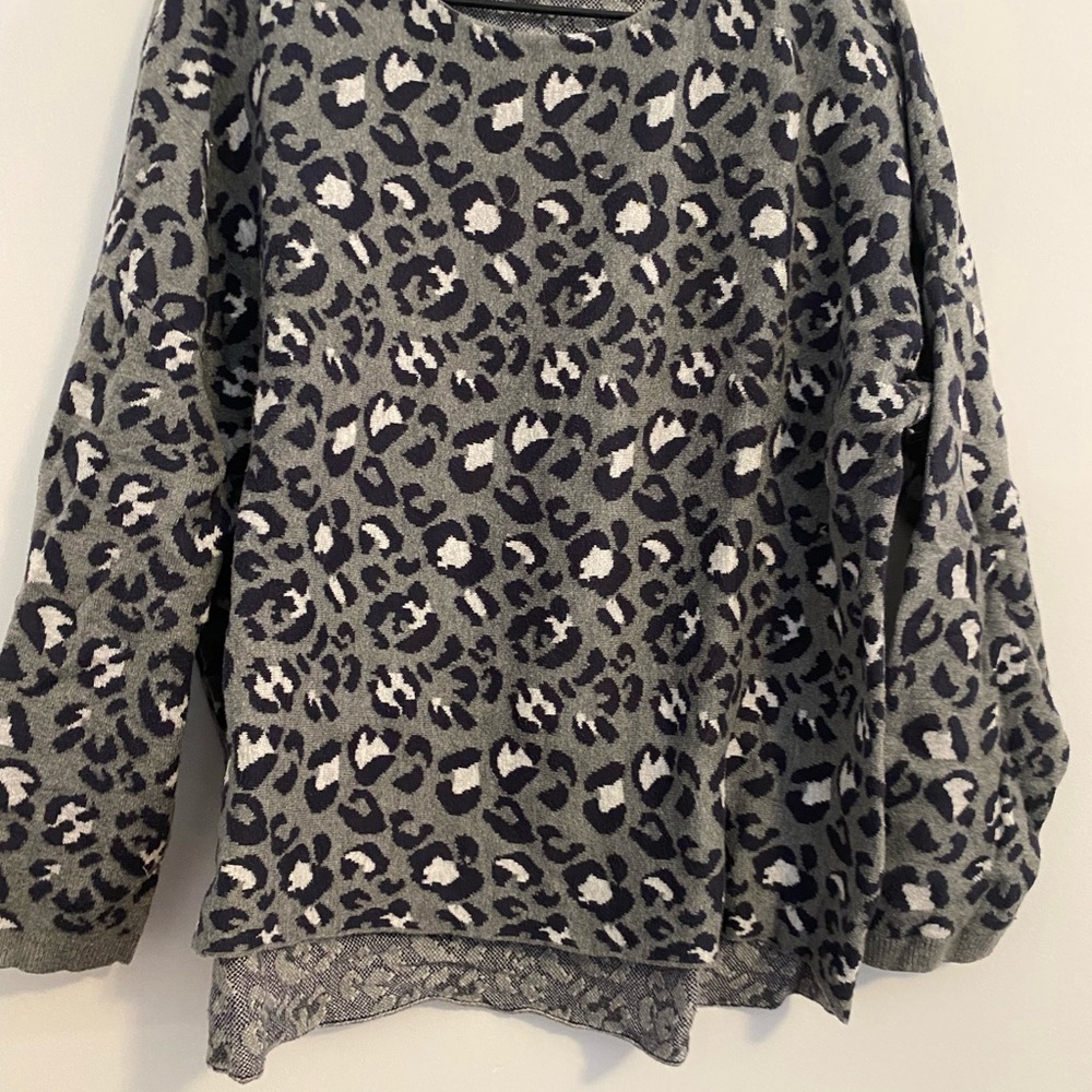 LOFT Leopard Pattern Sweater